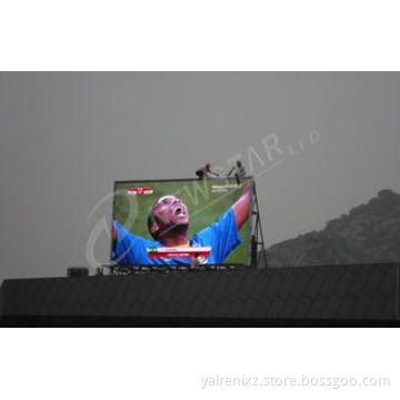 IP65 P16 1R1G1B Billboard LED Display Full Color For Cross